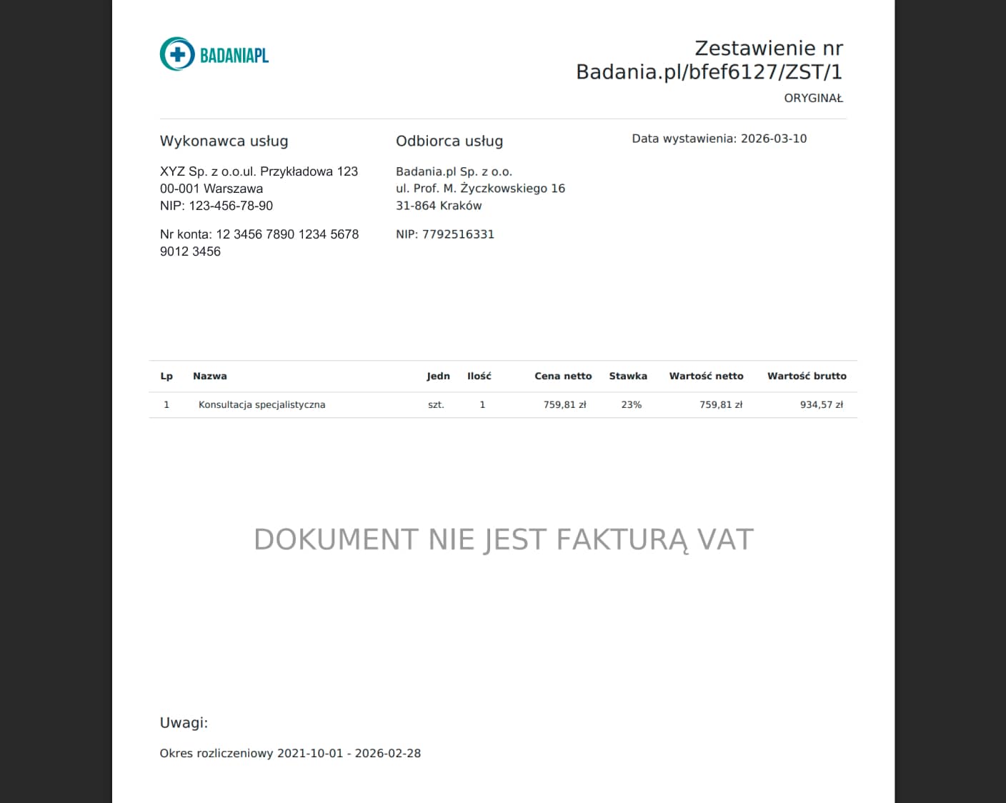 Jak wygląda proces rozliczenia